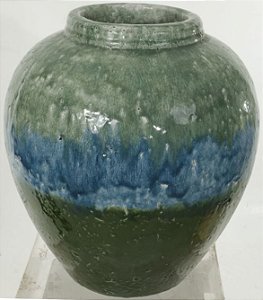 Vaso Decorativo Ceramica Colorido 38,5cm