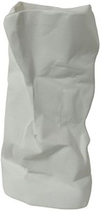 Vaso Decorativo Porcelana Branco 23,3cm