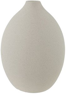 Vaso Decorativo Ceramica Bege 26cm