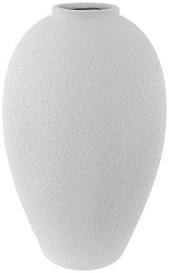 Vaso Decorativo Ceramica Branco 36cm