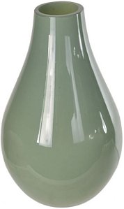 Vaso Decorativo Vidro Verde 14,5cm