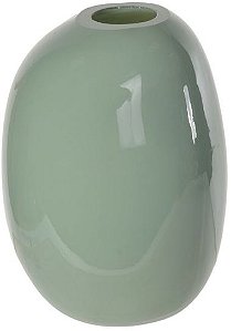 Vaso Decorativo Vidro Verde 11,8cm