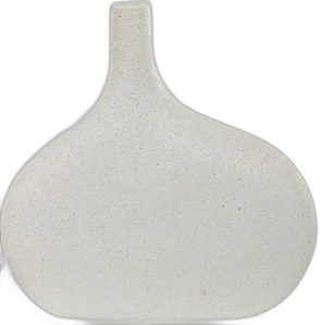 Vaso Decorativo Poliresina Off White 26,7cm