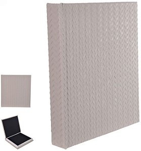 Caixa Livro MDF Cinza 25cm