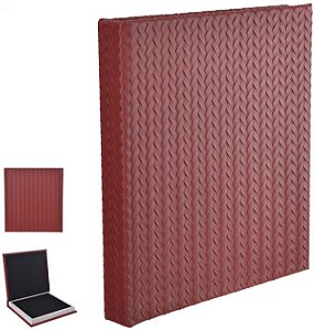 Caixa Livro MDF Marsala 25cm