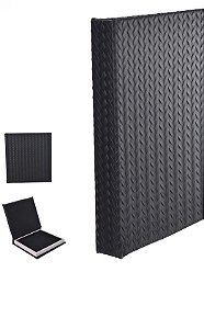 Caixa Livro MDF Preto 25cm