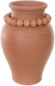 Vaso Decorativo Ceramica Terracota 27cm