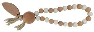Colar Decorativo Ceramica Terracota 60cm