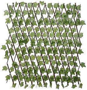 Planta Artificial Folhagem Hera Cerca Verde 1X2m