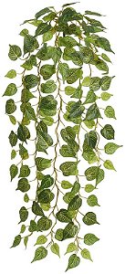Planta Artificial Folhagem Melancia Pendentes X159 Verde 1m