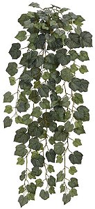 Planta Artificial Folhagem Parreira Pendentes X134 Verde Frosted 1.14m