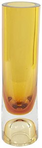 Vaso Decorativo Vidro Ambar 30cm