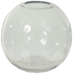 Vaso Decorativo Vidro Transparente 16cm