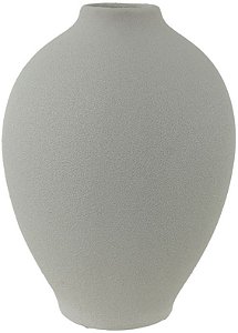 Vaso Decorativo Ceramica Branco 24cm