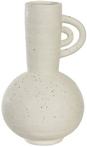 Vaso Decorativo Porcelana Off White 12,8cm