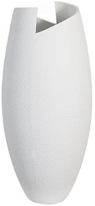 Vaso Decorativo Ceramica Off White 40cm