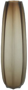 Vaso Decorativo Vidro Marrom 61cm