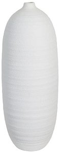 Vaso Decorativo Ceramica Off White 56cm