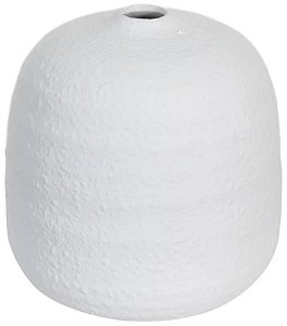 Vaso Decorativo Ceramica Off White 14,5cm