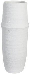 Vaso Decorativo Ceramica Off White 45cm