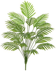 Planta Artificial Arvore Palmeira Real Toque X18 Verde 82cm