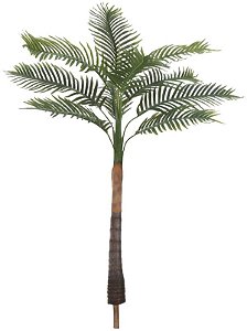 Planta Artificial Arvore Palmeira X10 Verde 1.55m