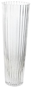 Vaso Decorativo Vidro Transparente 40cm