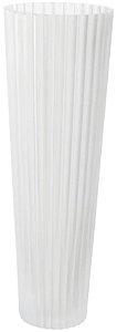 Vaso Decorativo Vidro Transparente Fosco 40cm