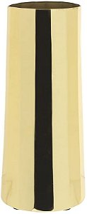 Vaso Decorativo Aco Inox Dourado 28cm