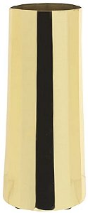 Vaso Decorativo Aco Inox Dourado 23cm