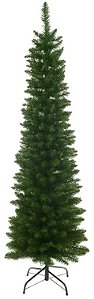 Planta Artificial Arvore Natal Boston Slim 350 Tips C/Base Metal Verde 1.8m