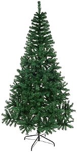 Planta Artificial Arvore Natal 1200 Tips C/Base Metal Verde 2.1m