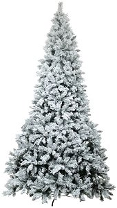 Planta Artificial Arvore Natal New Michigan Nevada 2135 Tips C/Base Metal Verde 3m