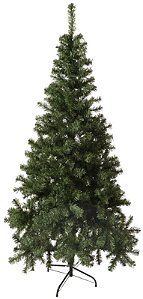 Planta Artificial Arvore Natal New Filadelfia 710 C/Tips C/Base Metal Verde 1.8m