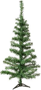 Planta Artificial Arvore Natal Tradicional. 90Tips C/Base Plastico Verde 90cm