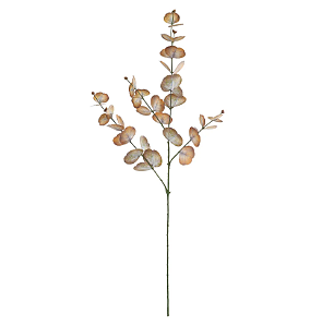 Planta Artificial Galho Eucalipto Real Toque 3D X39 (ocre outono) 85cm