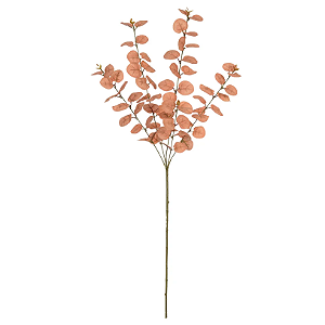 Planta Artificial Galho Eucalipto X72 (ocre outono) 90cm