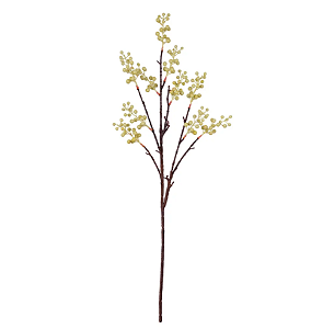 Planta Artificial Galho Berry C/Coat X187 (amarelo) 70cm