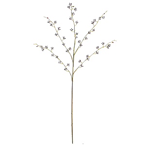 Planta Artificial Galho Semente X45 (purpura) 88cm