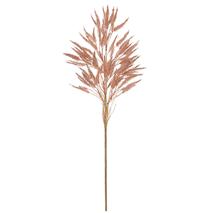 Planta Artificial Galho Grass C/Flocked X80 (ocre) 80cm