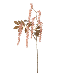 Planta Artificial Galho Sementes X8 (rosa outono) 75cm