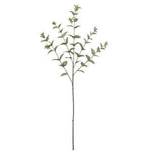 Planta Artificial Galho Eucalipto Real Toque X73 (verde outono) 90cm