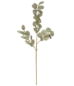 Planta Artificial Galho Eucalipto X38 (verde outono) 86cm