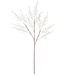 Planta Artificial Galho Alecrim Aramado C/Print PLT X12 (off white) 1,03m