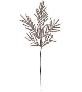 Planta Artificial Galho Astilbe C/Flocked X97 (marrom) 96cm