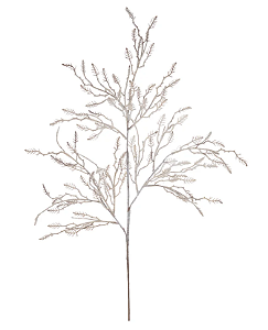 Planta Artificial Galho Nevado (branco) 80cm