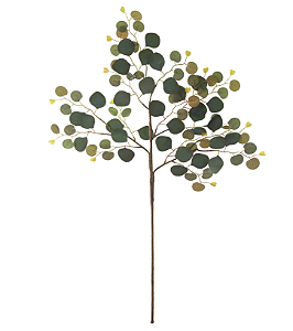 Planta Artificial Galho Eucalipto X80 (verde) 89cm