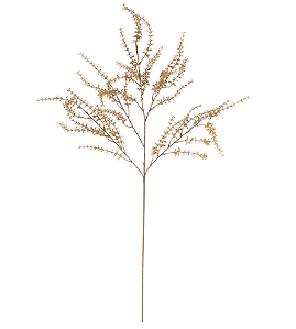 Planta Artificial Galho Hidrila Aramado C/Print PLT X37 (ocre) 1,1m