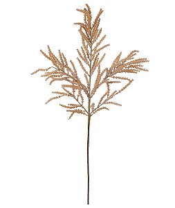 Planta Artificial Galho Astilbe C/Flocked X97 (ocre) 96cm