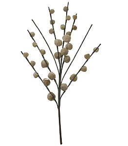 Planta Artificial Galho Sementes X30 (verde oliva) 96cm